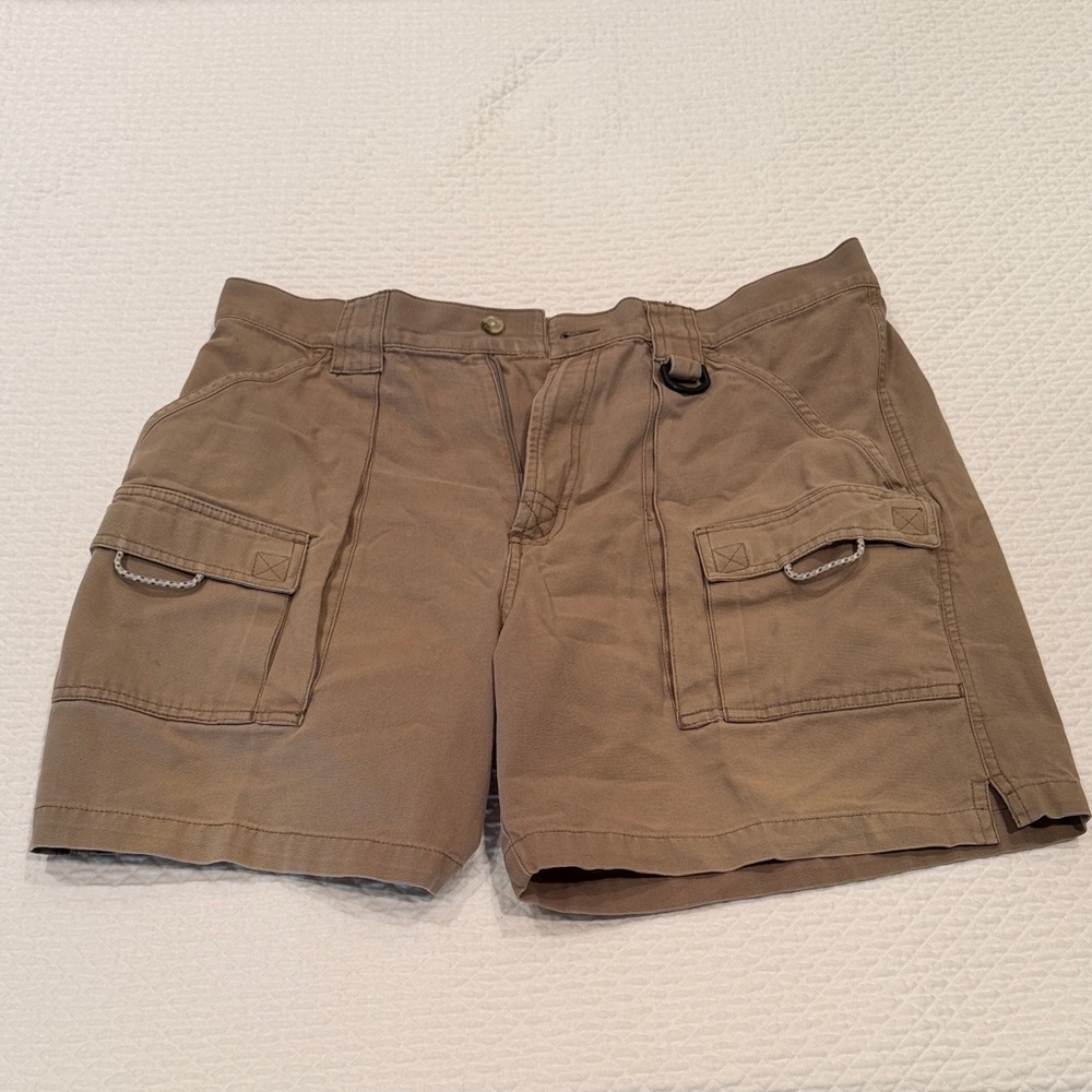 Men's Tan Cargo Shorts
